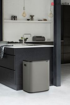 Brabantia Mineral Concrete Grey Bo Touch 60L Bin