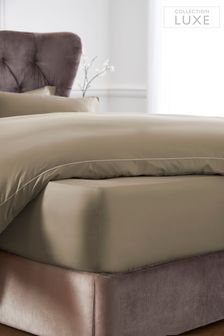 Gold 300 Thread Count Collection Luxe Deep Fitted 100% Cotton Fitted Sheet