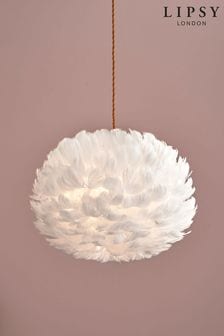 White Ceiling \u0026 Table Lamps 