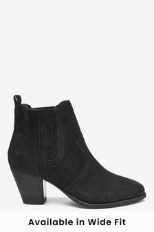 Forever Comfort® Western Ankle Boots