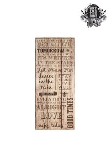 Art For The Home Brown Best Day Ever Wooden Plaque