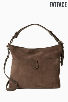 fatface chocolate sophia slouchy bag