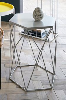 Hexagon Side Table / Bedside