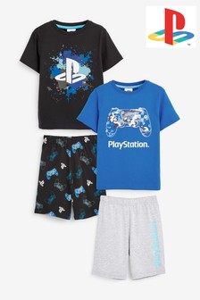 DEF Children Kids Boys Summer Pajama Sets 100/% Cotton Suit for 2T-7T Various Styles T-Shirt Short Sets