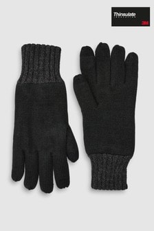 mens wool thinsulate gloves