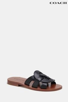 COACH Issa Leather Sandals