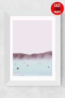 East End Prints Brown Spa Day Print by Oh Fine! Art