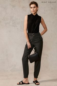 mint velvet cropped trousers