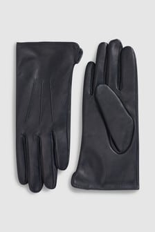 black suede gloves ladies