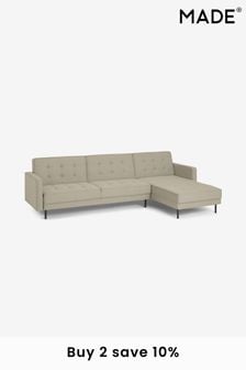 MADE.COM Natural Rosslyn Right Hand Facing Sofa Bed