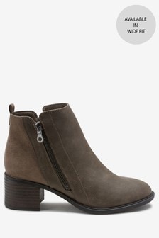 Ankle Zip Boots
