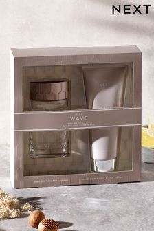 Wave 100ml Eau de Toilette and 200ml Hair and Body Wash Gift Set