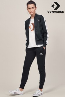 womens navy blue converse tracksuit