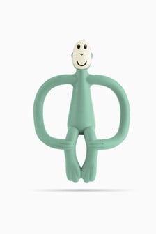 Matchstick Monkey Teething Toy - Mint Green