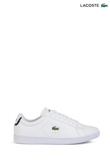 childrens black lacoste trainers
