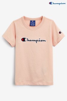 Champion Pink Logo T-Shirt