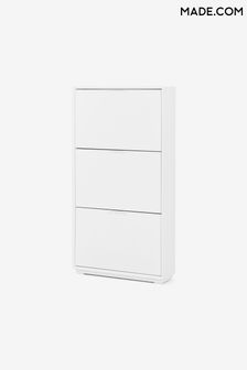 MADE.COM White Marcell Double Shoe Storage (562510) | £299