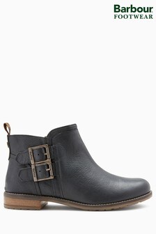 womens black barbour boots
