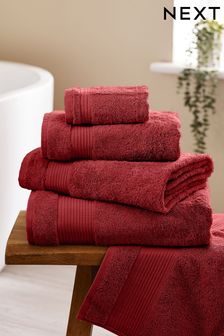 Berry Red Egyptian Cotton Towel