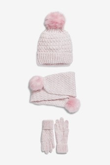 next girls hat and scarf