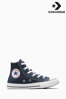 boys navy leather converse