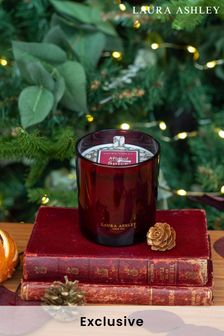 Red Christmas Mulled Spice Glass Candle
