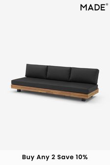 MADE.COM Grey Avarna Garden 3 Seater Sofa (578503) | £1,249