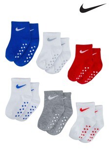 Nike Baby Gripper Socks 6 Pack