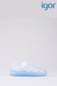 Igor Clear Tenis Mc White/Turquoise Sandals (582875) | £20