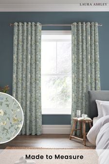 Jade Green Summer Palace Made to Measure Curtains