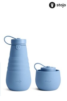 Stojo Blue Collapsible Bottle