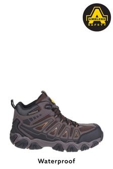 Amblers Safety Brown AS801 Waterproof Safety Hiker Boots (590350) | £66