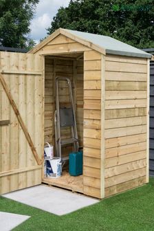 Rowlinson Natural Timber Overlap 4x3 Shed (592228) | £330