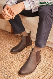 Barbour® Choco Brown Farsley Chelsea Boots