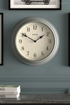 Jones Clocks Grey A Classic Wall Clock