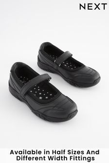 Leather Casual Mary Jane Shoes