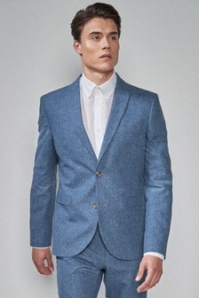 next mens linen jackets
