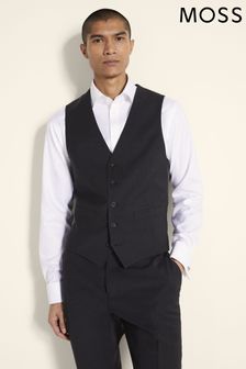 Moss Tailored Fit Charcoal Waistcoat (606091) | £80