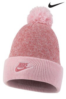 Nike Kids Pink Pom Hat