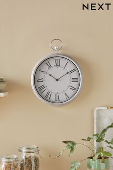 Natural Pretty Vintage Wall Clock (611905) | £35