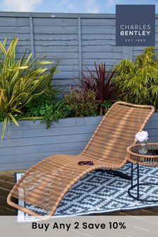 Charles Bentley Natural Garden Zanzibar Sunlounger (611951) | £230