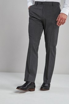 mens black evening trousers