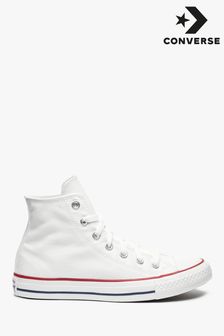 Converse White Regular Fit Chuck Taylor All Star High Trainers (617449) | £60