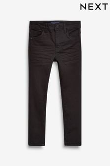 Black Denim Super Skinny Fit Five Pocket Jeans (3-17yrs) (617477) | £12 - £17