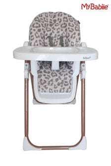 Katie Piper Blush Leopard Premium Highchair by My Babiie