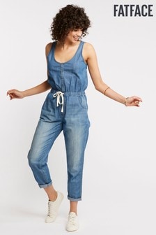 fat face denim jumpsuit