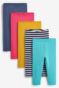 5 Pack Leggings (3mths-7yrs)