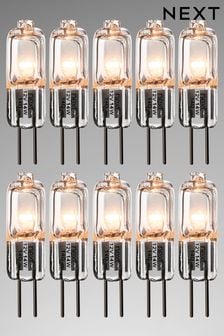 10 Pack 14W Halogen G4 Light Bulb (625555) | £6