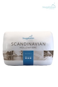 Snuggledown Scandinavian Hollow Fibre 13.5 Tog White Duvet