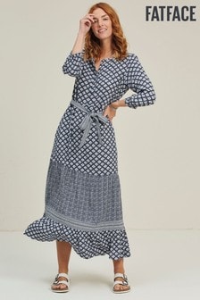 designer polka dot dress
